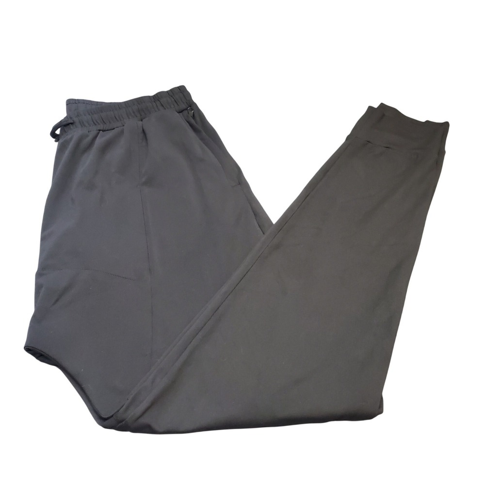 Alo Yoga Men's Conquer Revitalize Pant Black Drop Crotch Jogger M5070R Size M